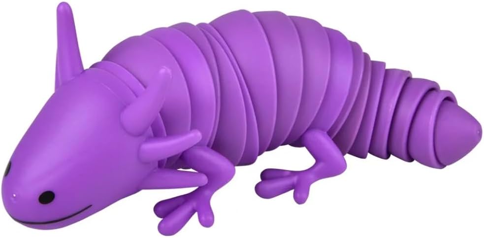 Axolotl Wiggle Fidget Slug - Ocean Themed Sensory Toys (Styles Vary)