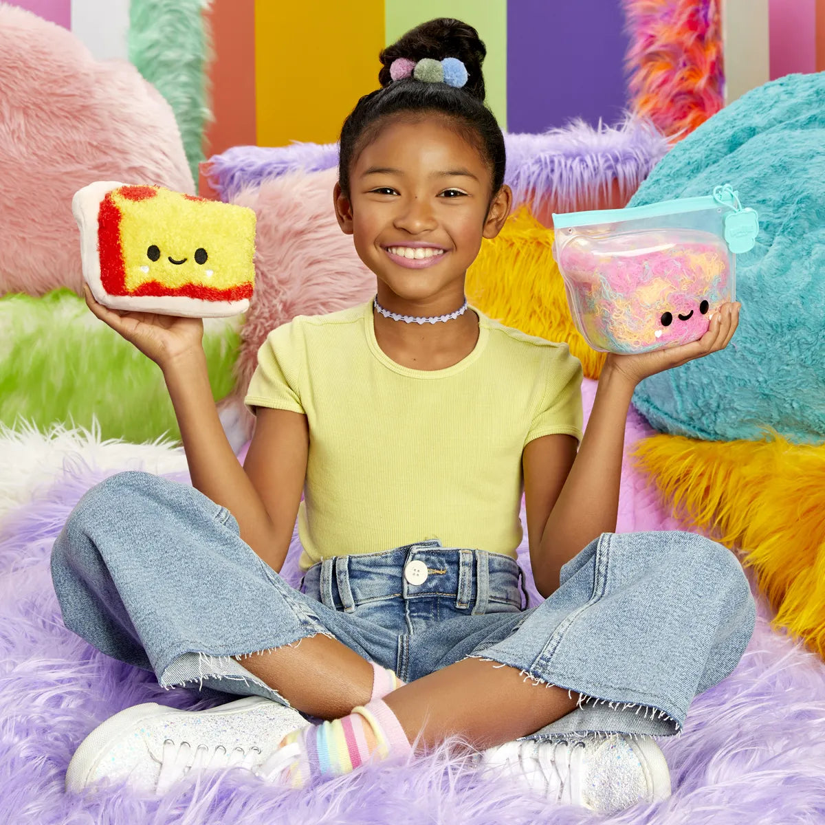 Fluffie Stuffiez Cake Soft Toy (Styles Vary)