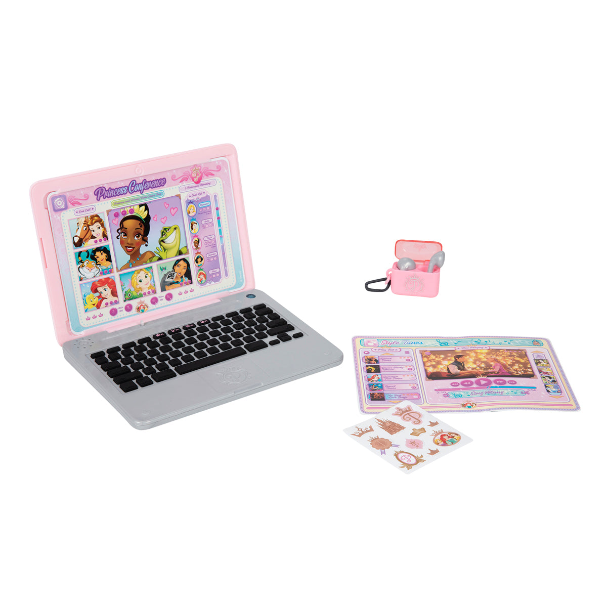 Disney Princess Play Click and Swap Laptop Playset