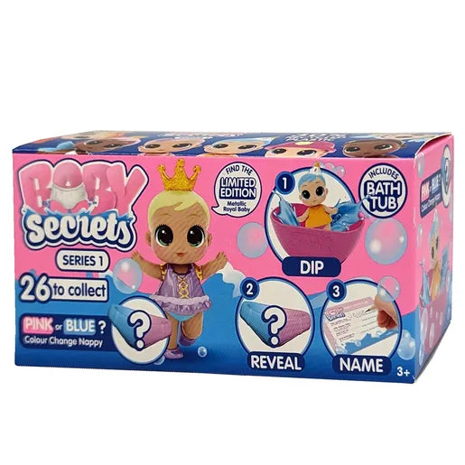 Baby Secrets Bathtime Surprise Colour Reveal Mystery Doll (Styles