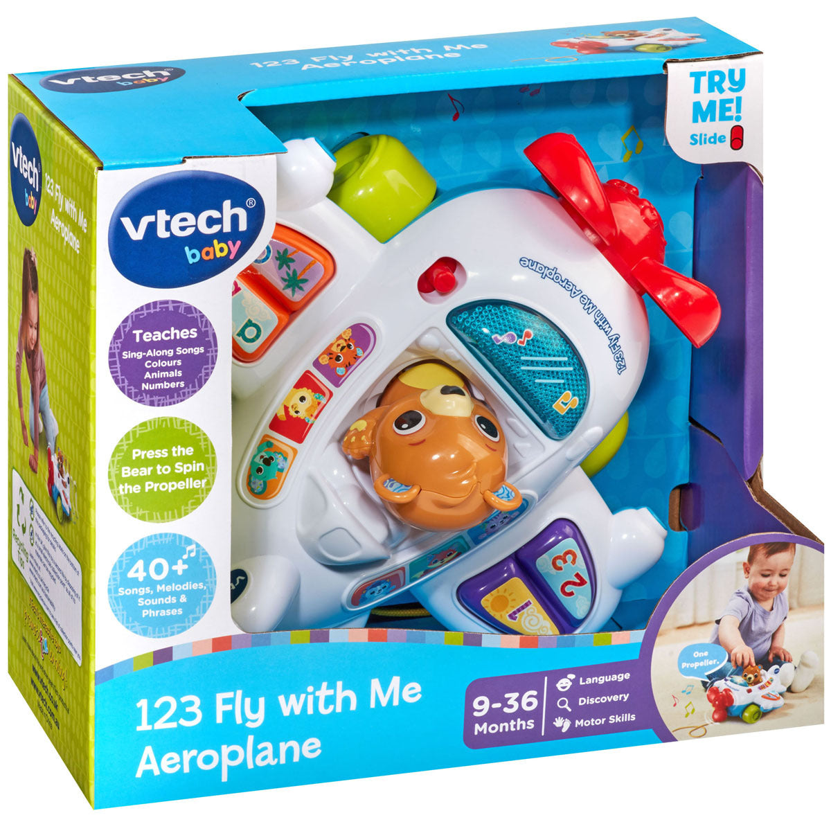 VTech 123 Fly With Me Aeroplane