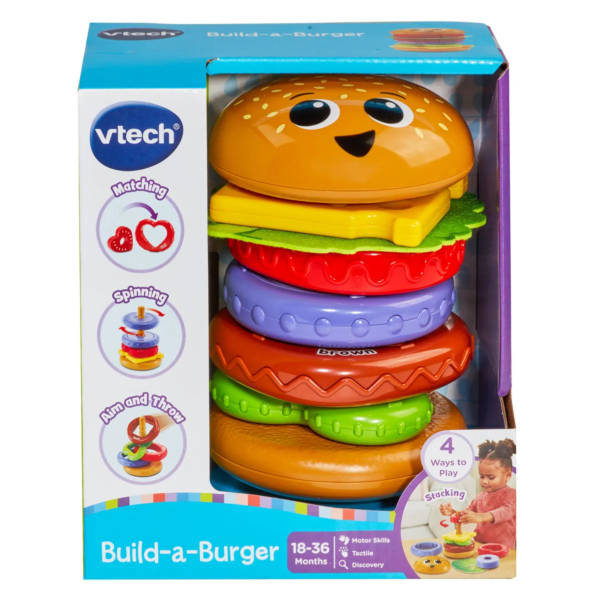 VTech BuildaBurger Learning Toy The Entertainer Pakistan