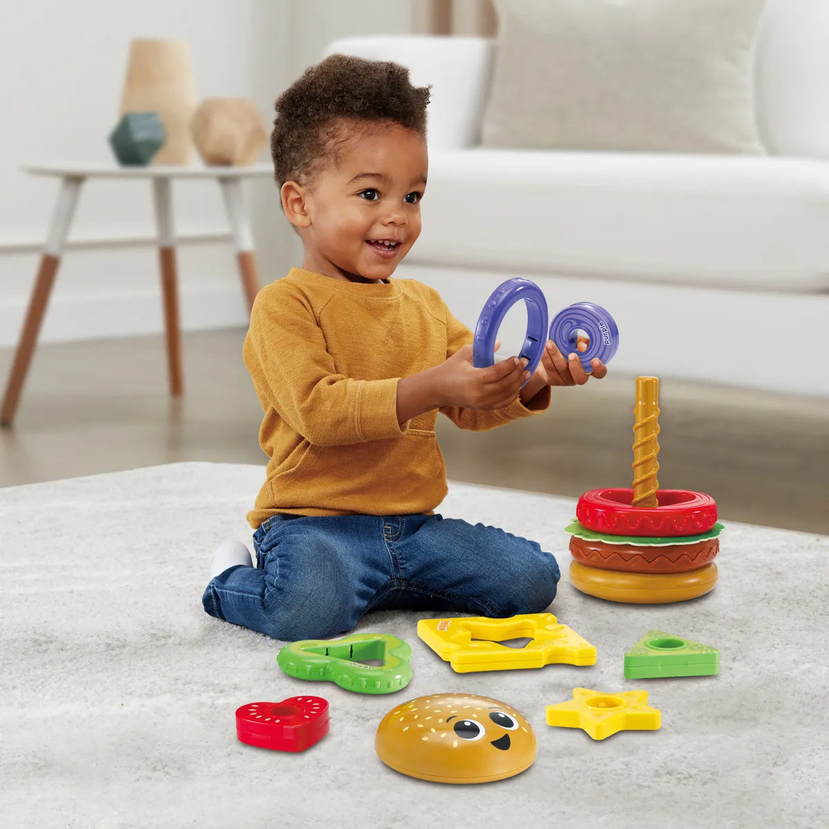 VTech Build-a-Burger Learning Toy