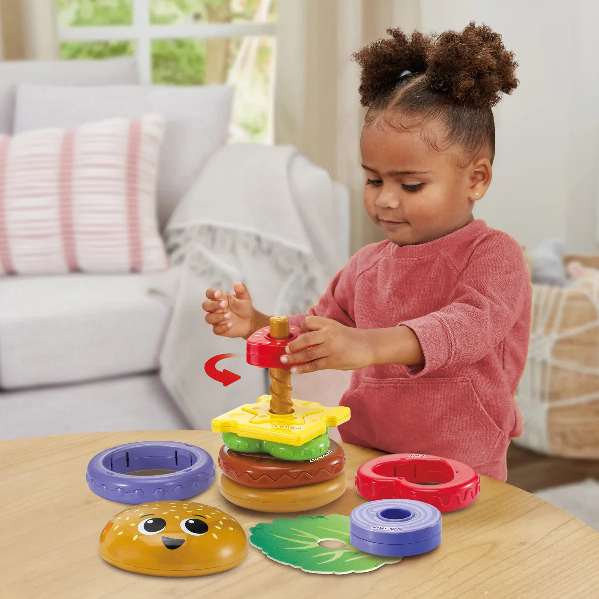 VTech Build-a-Burger Learning Toy