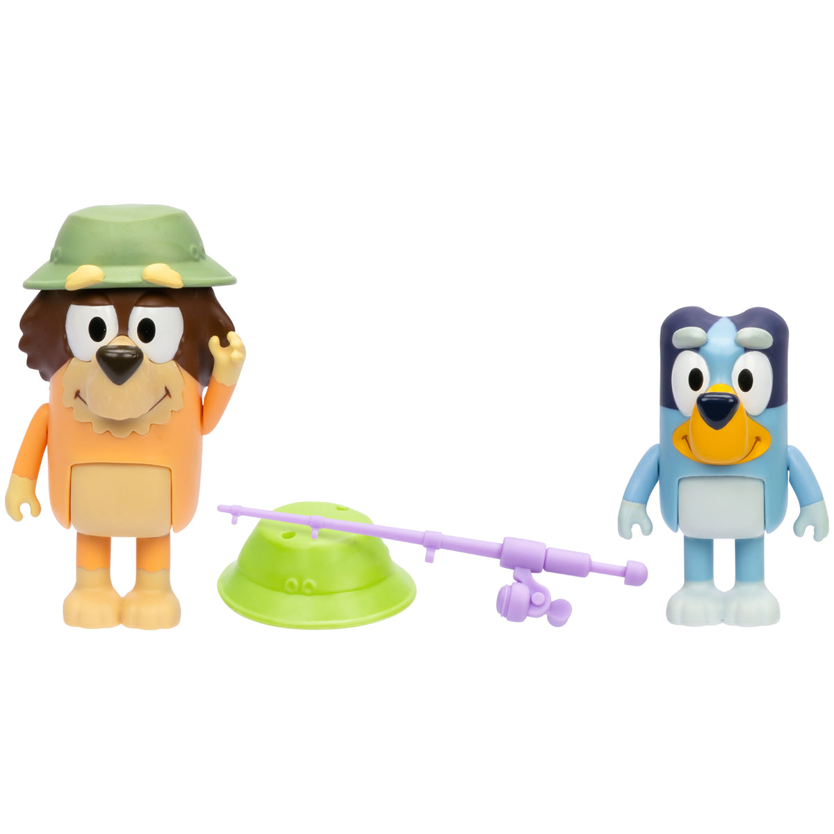 Bluey Fishing with Grandad Bluey & Grandad 2 Figure Pack
