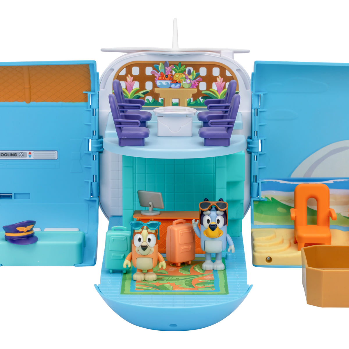 Bluey 3-in-1 Transforming Plane Playset