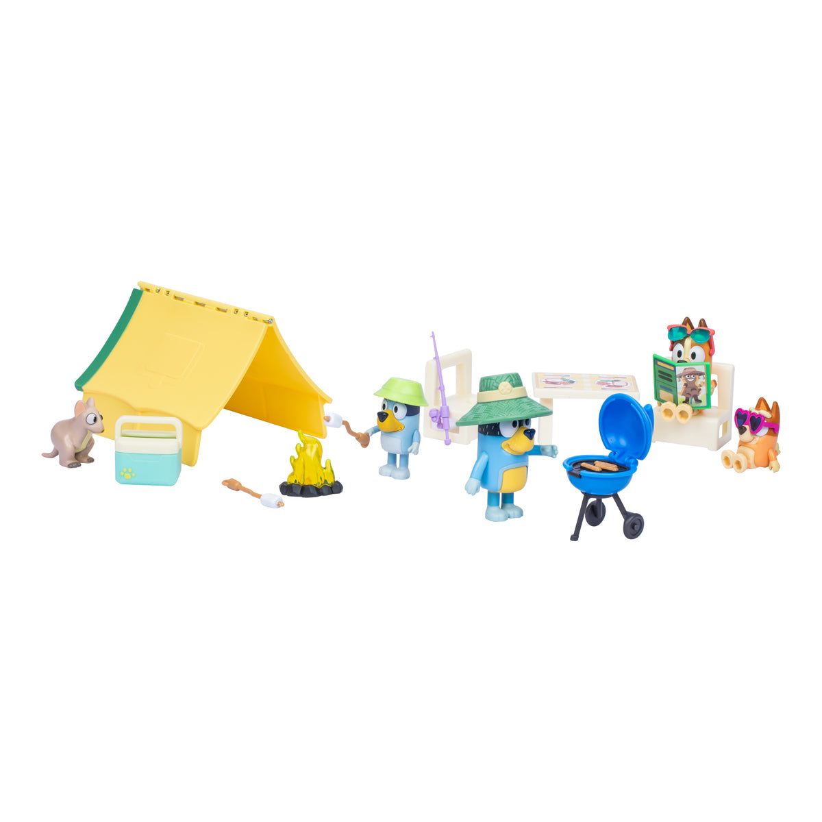 Bluey's Camp Out Exclusive Playset