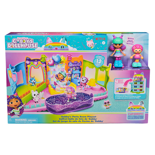 Gabby's Dollhouse Party Room Playset