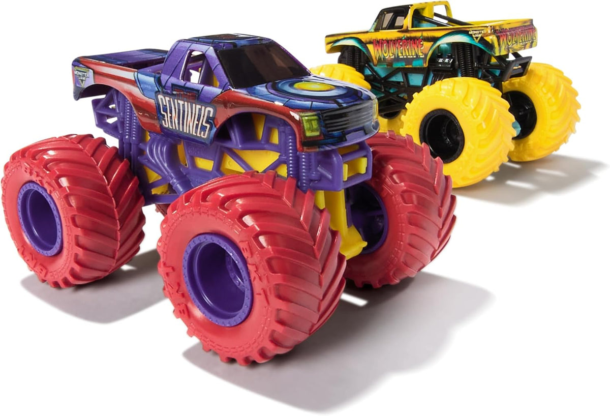 Monster Jam Marvel The Sentinels vs Wolverine