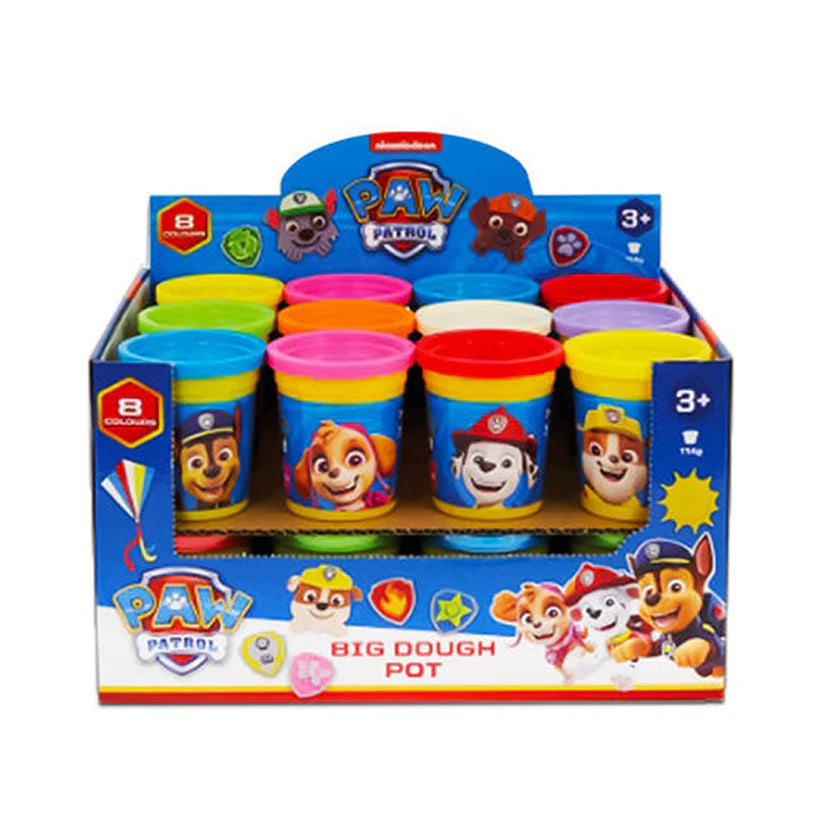 Paw Patrol Big Dough Pots (Styles Vary - One Supplied)