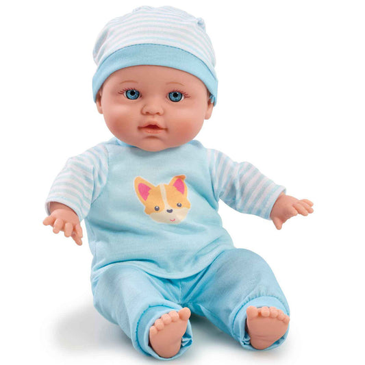Be My Baby Cuddly Baby Doll in Blue Outfit