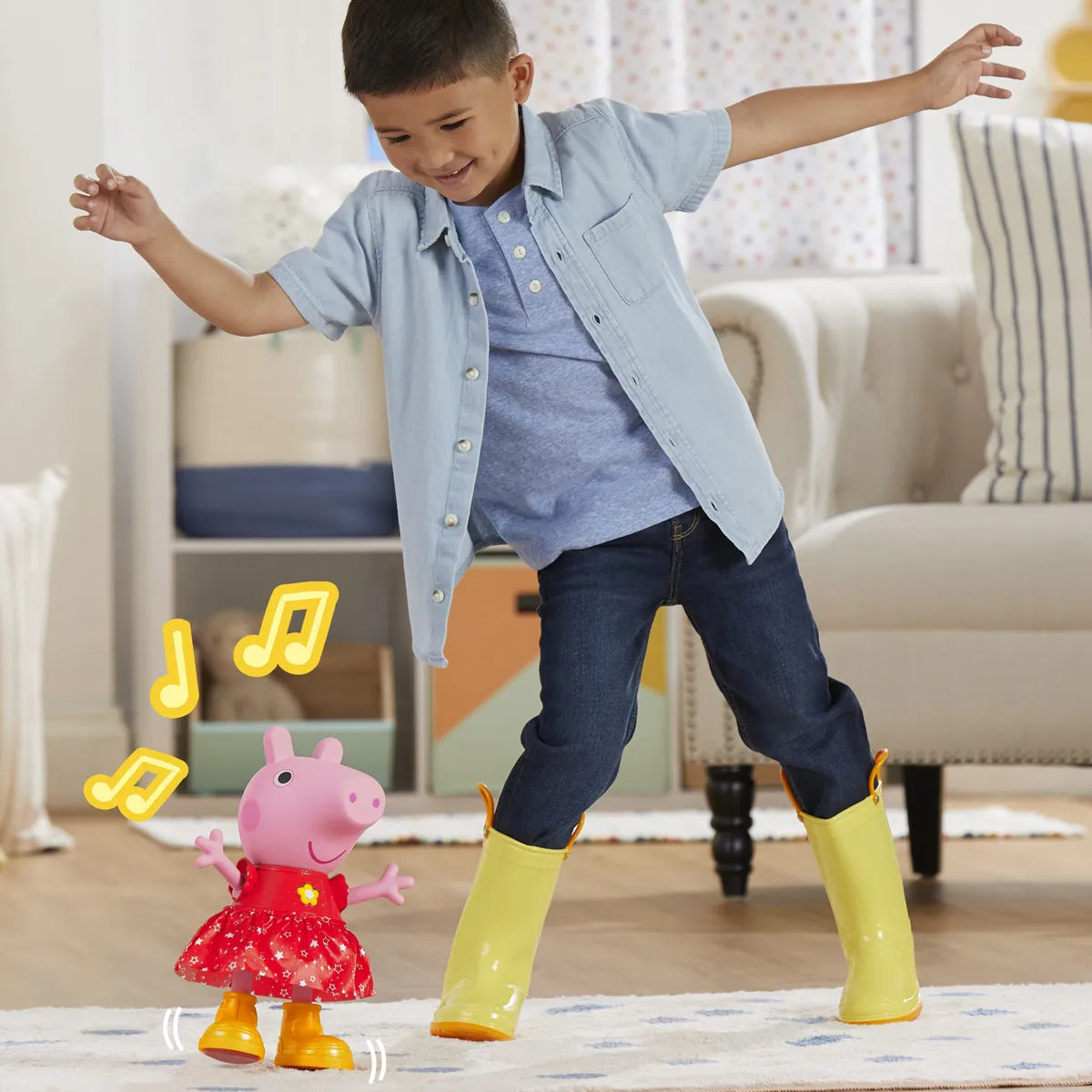 Peppa Pig Peppa's Muddy Puddles Party Interactive Doll