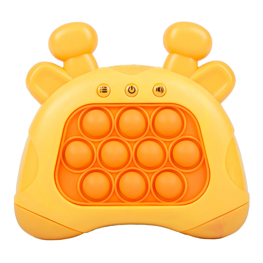 Pushi Popz Giraffe Gamer LED Light Up Fidget Game
