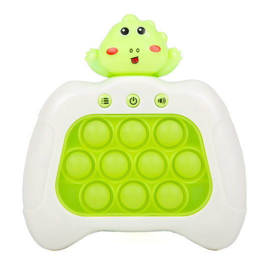 Pushi Popz Dinosaur Gamer LED Light Up Fidget Game