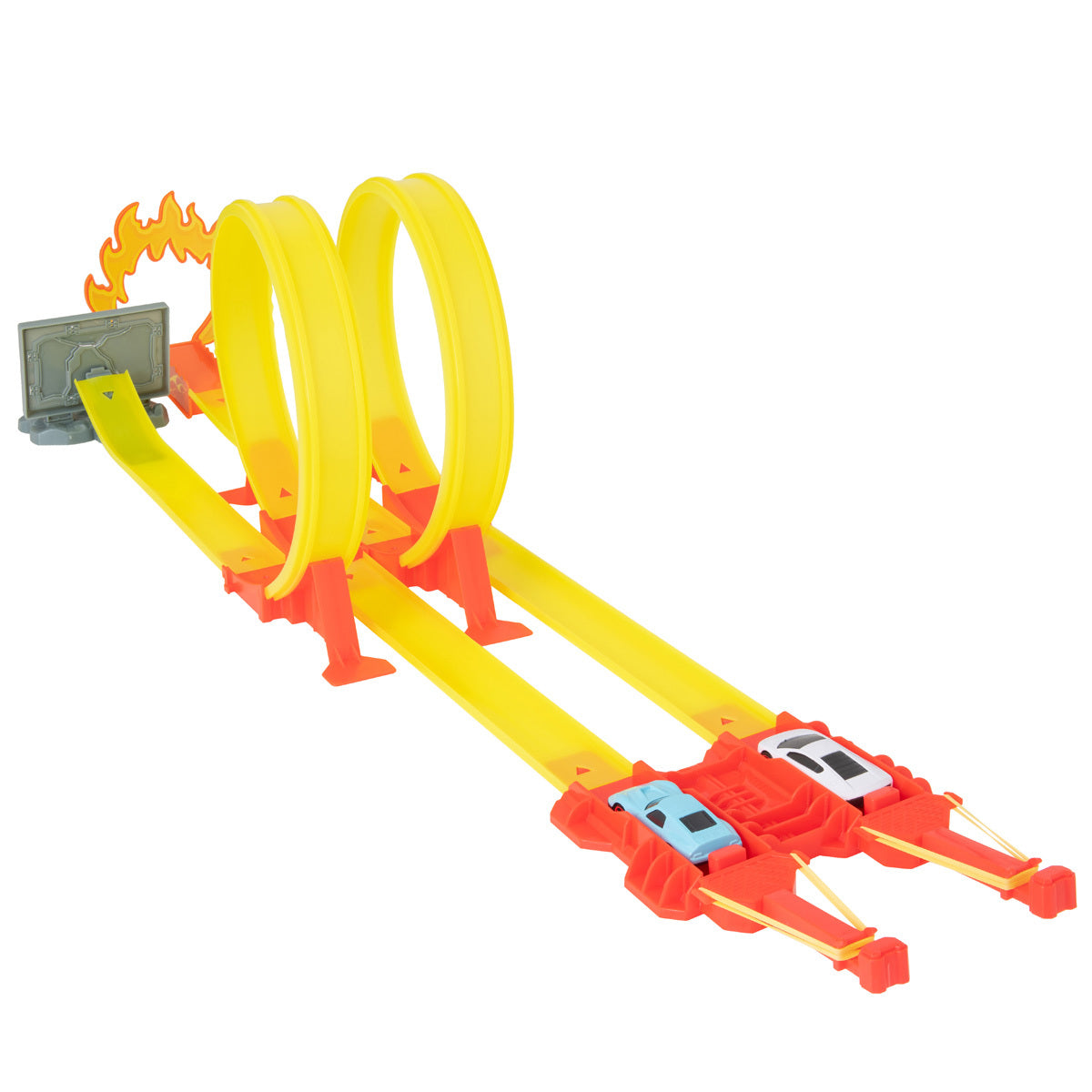 Teamsterz Turbo City Street Smash Racers Race Track