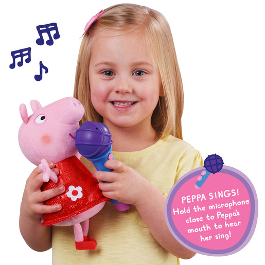 Peppa Pig Sing With Me Peppa Soft Toy