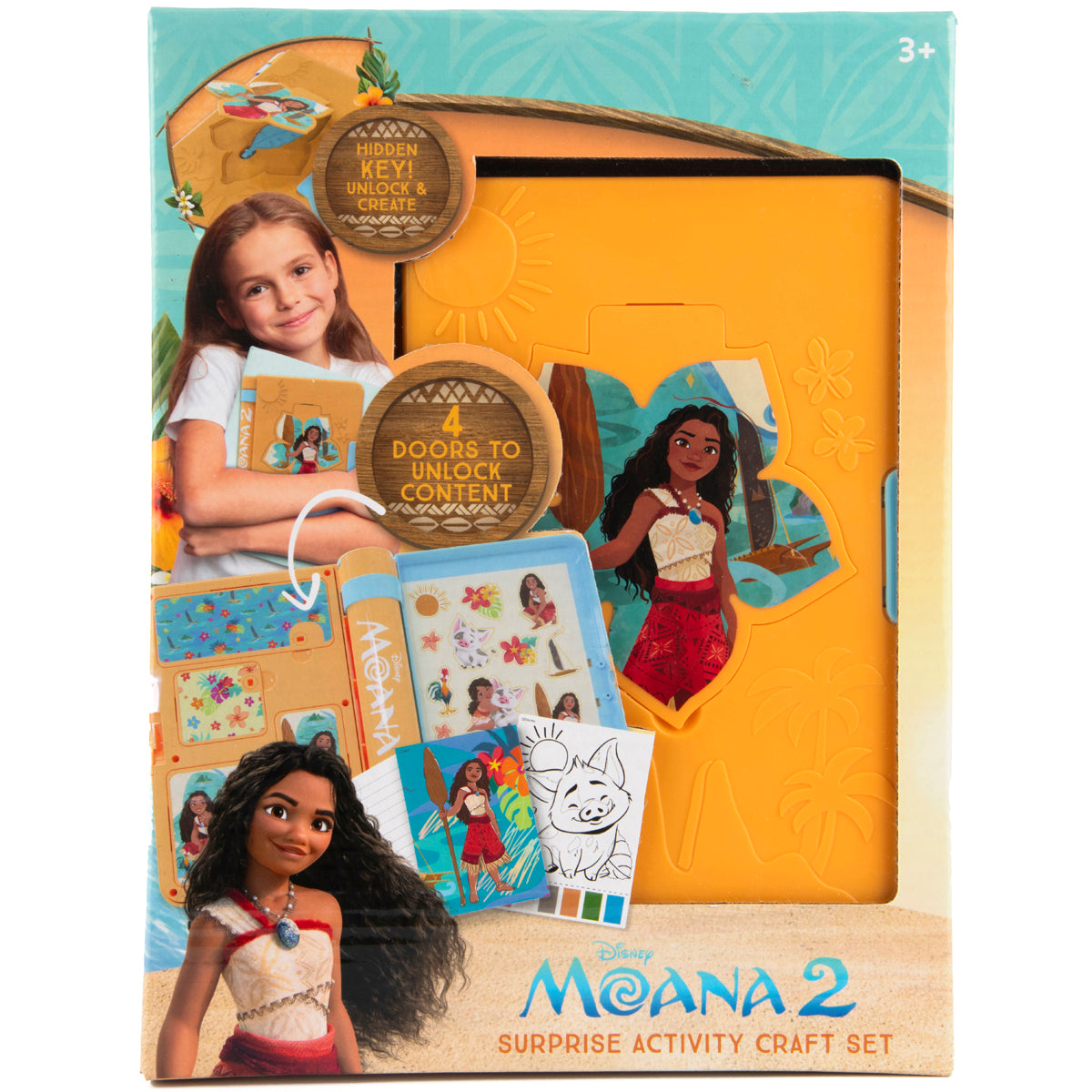 Disney Princess Moana 2 Secret Journal Craft Set
