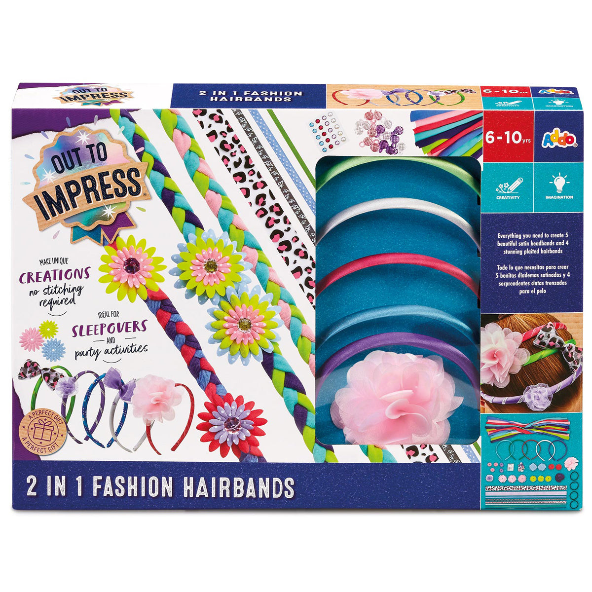 Out To Impress 2-in-1 Fashion Hairbands Craft Set