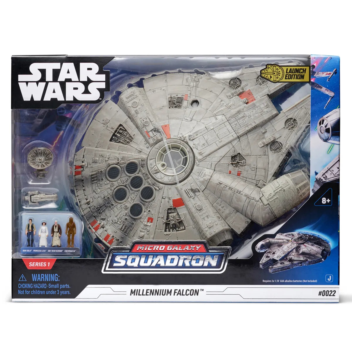 Star Wars Micro Galaxy Squadron Millenium Falcon Playset