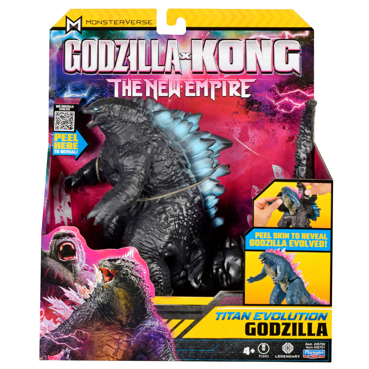 Godzilla x Kong The New Empire Titan Evolution Godzilla Transforming Action Figure