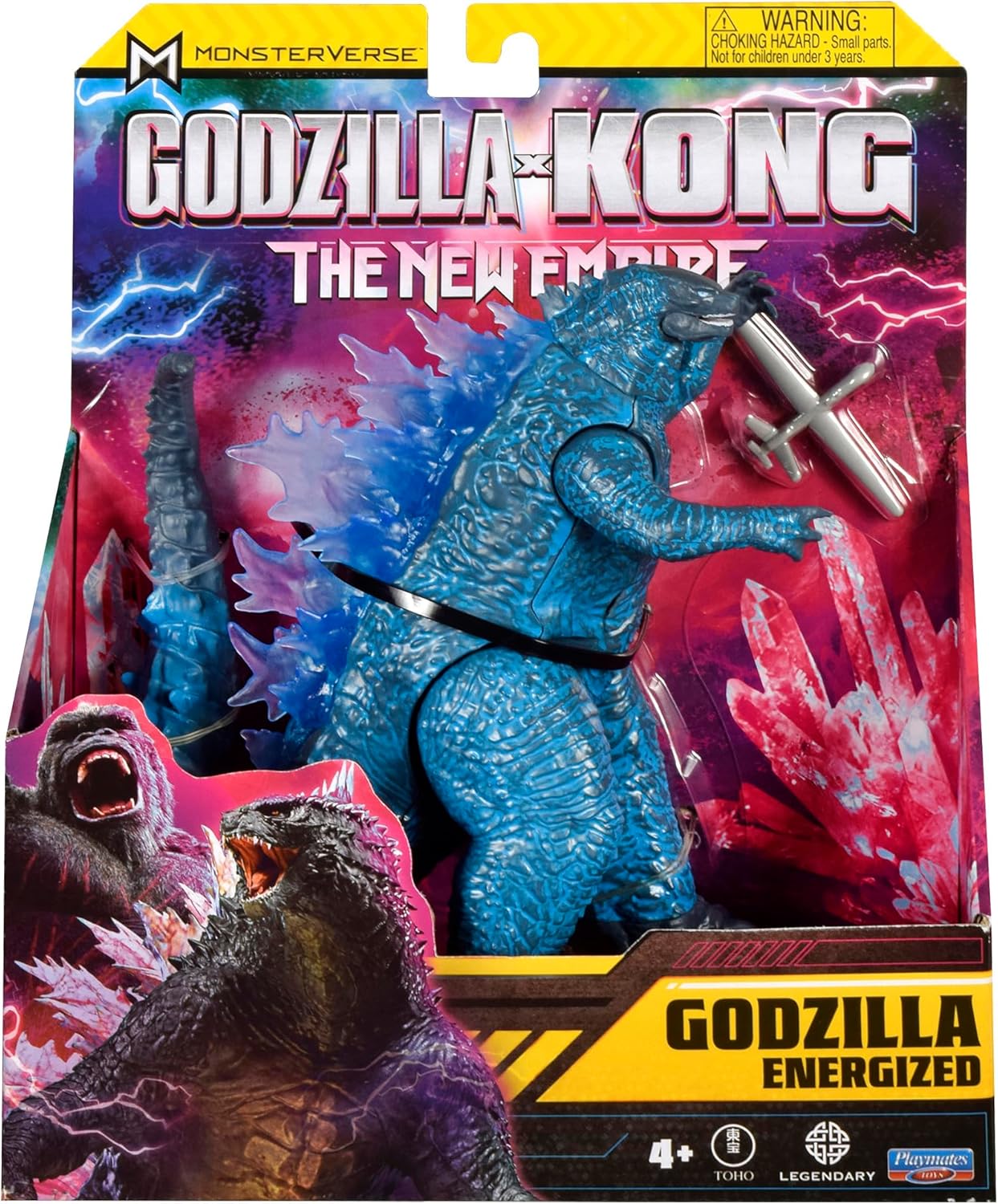 Godzilla x Kong The New Empire Godzilla Energized 15cm Action Figure