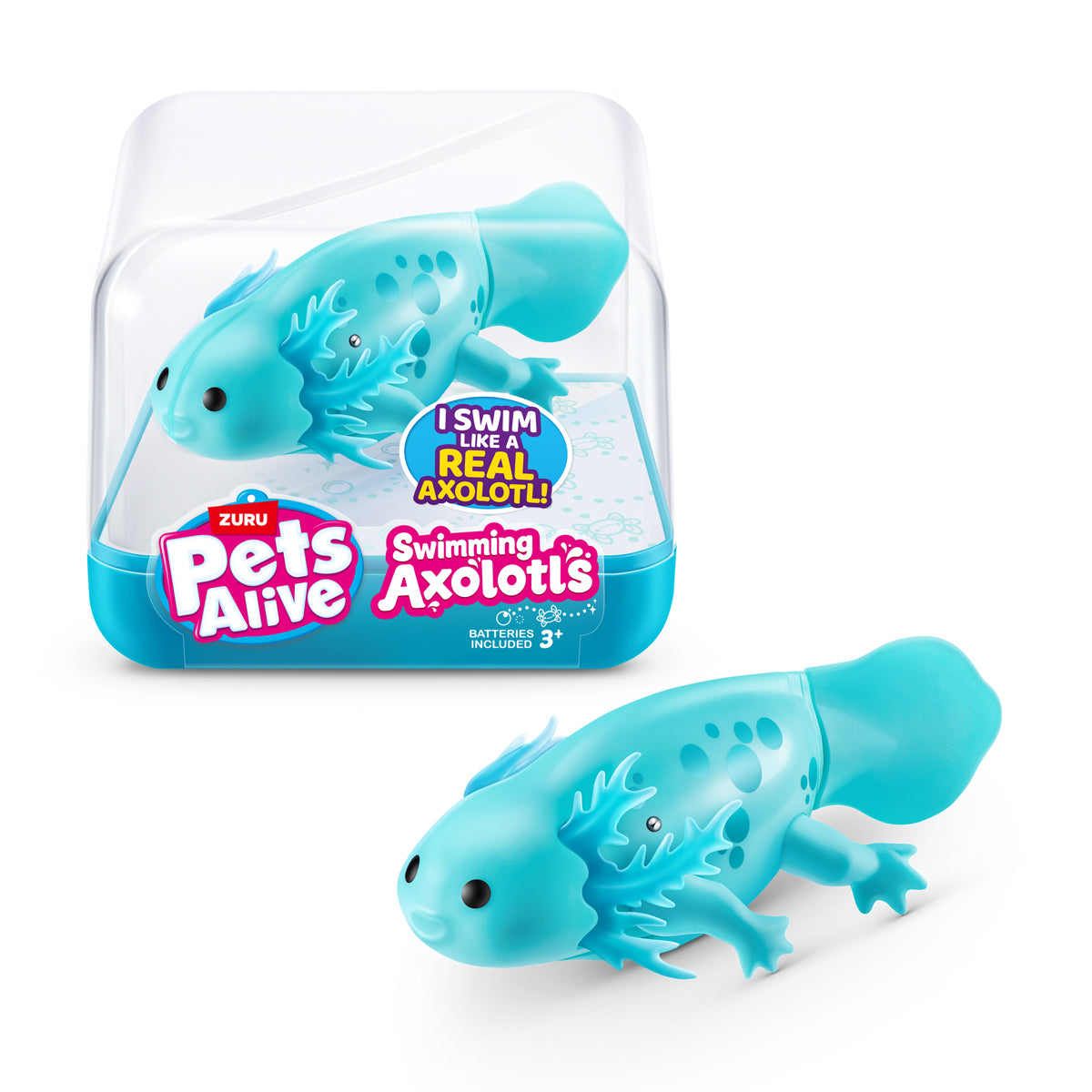 Pets Alive Swimming Axolotl Electronic Pet by ZURU (Styles Vary)