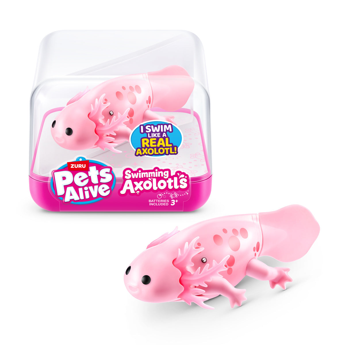 Pets Alive Swimming Axolotl Electronic Pet by ZURU (Styles Vary)