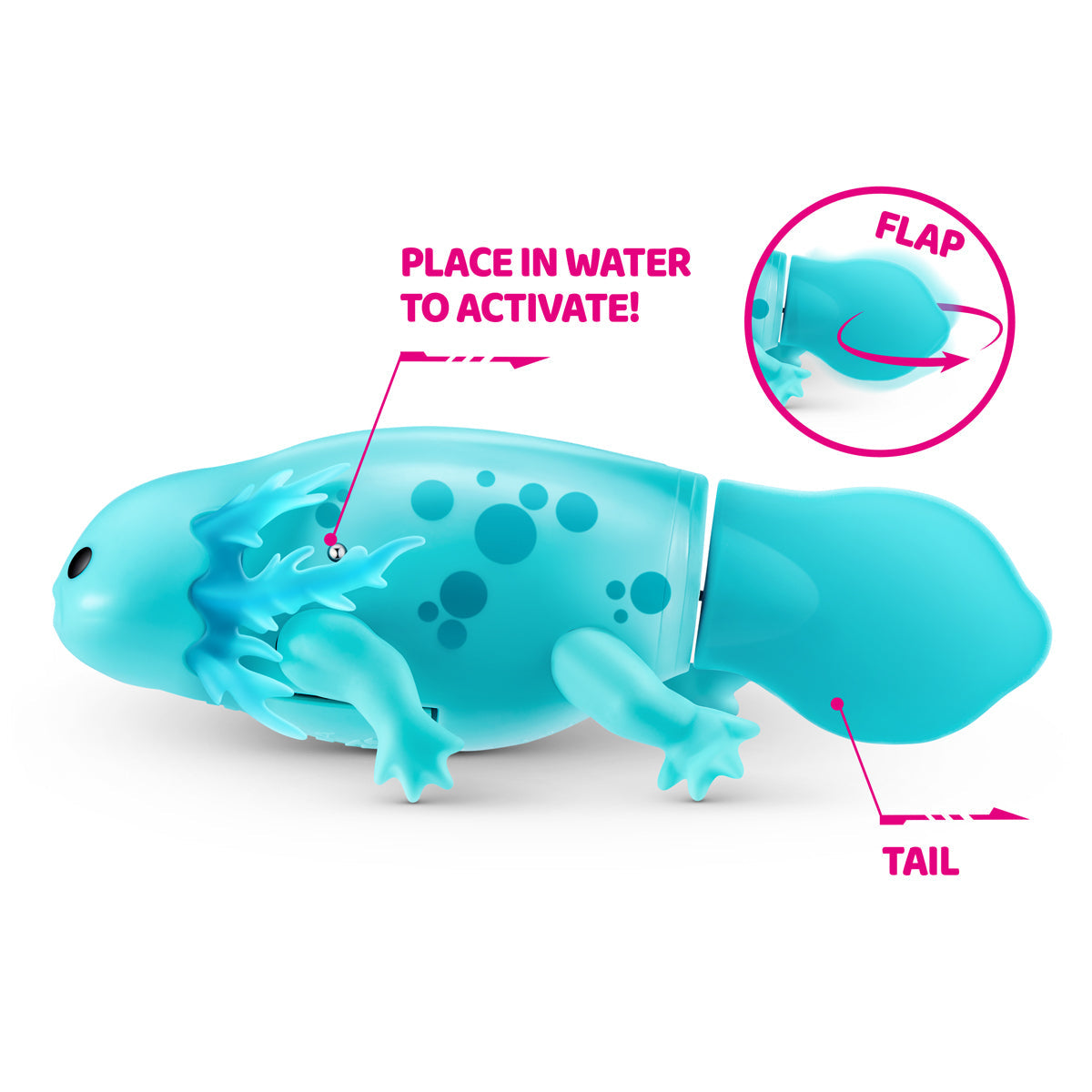 Pets Alive Swimming Axolotl Electronic Pet by ZURU (Styles Vary)