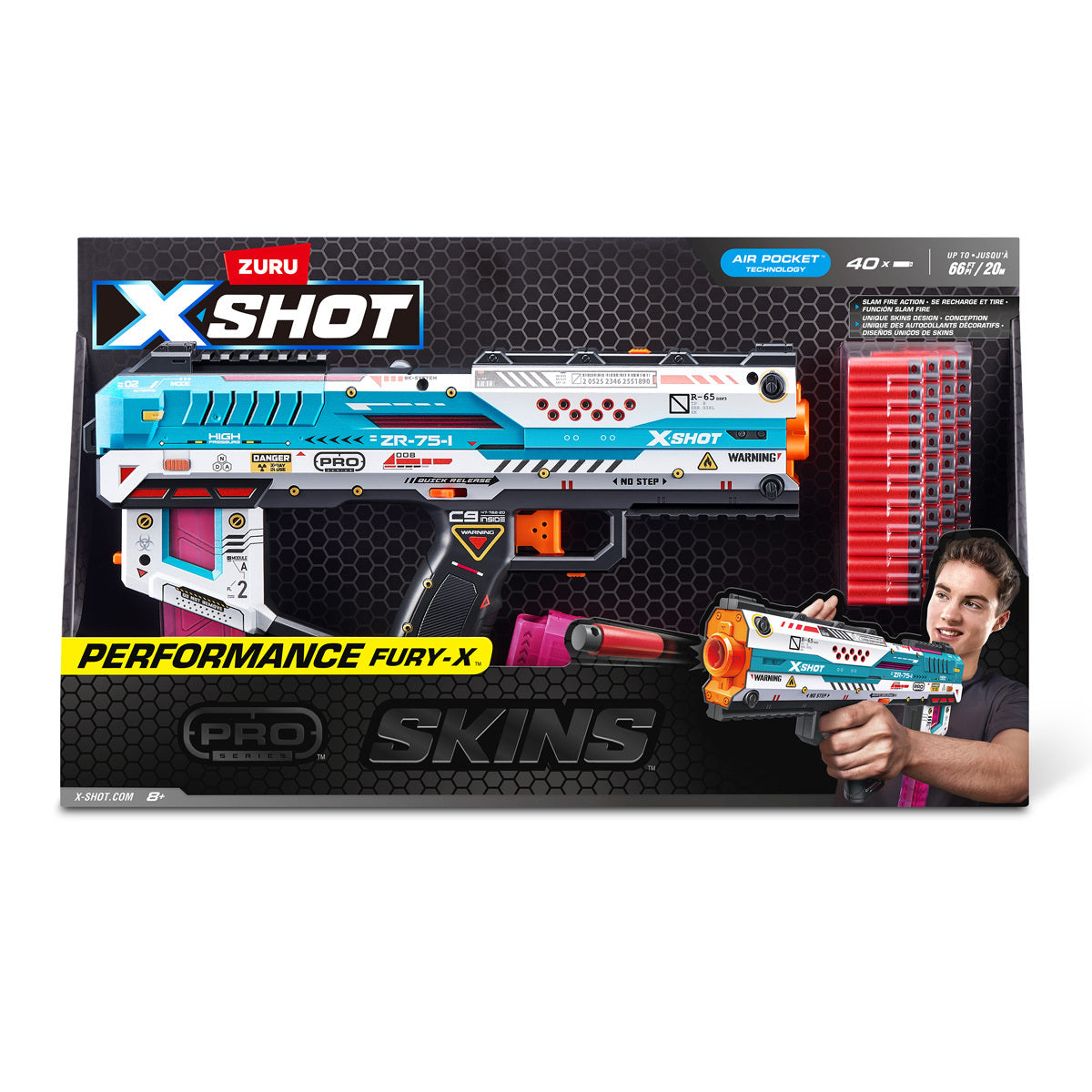 XSHOT Skins Pro Fury-X Blaster by ZURU
