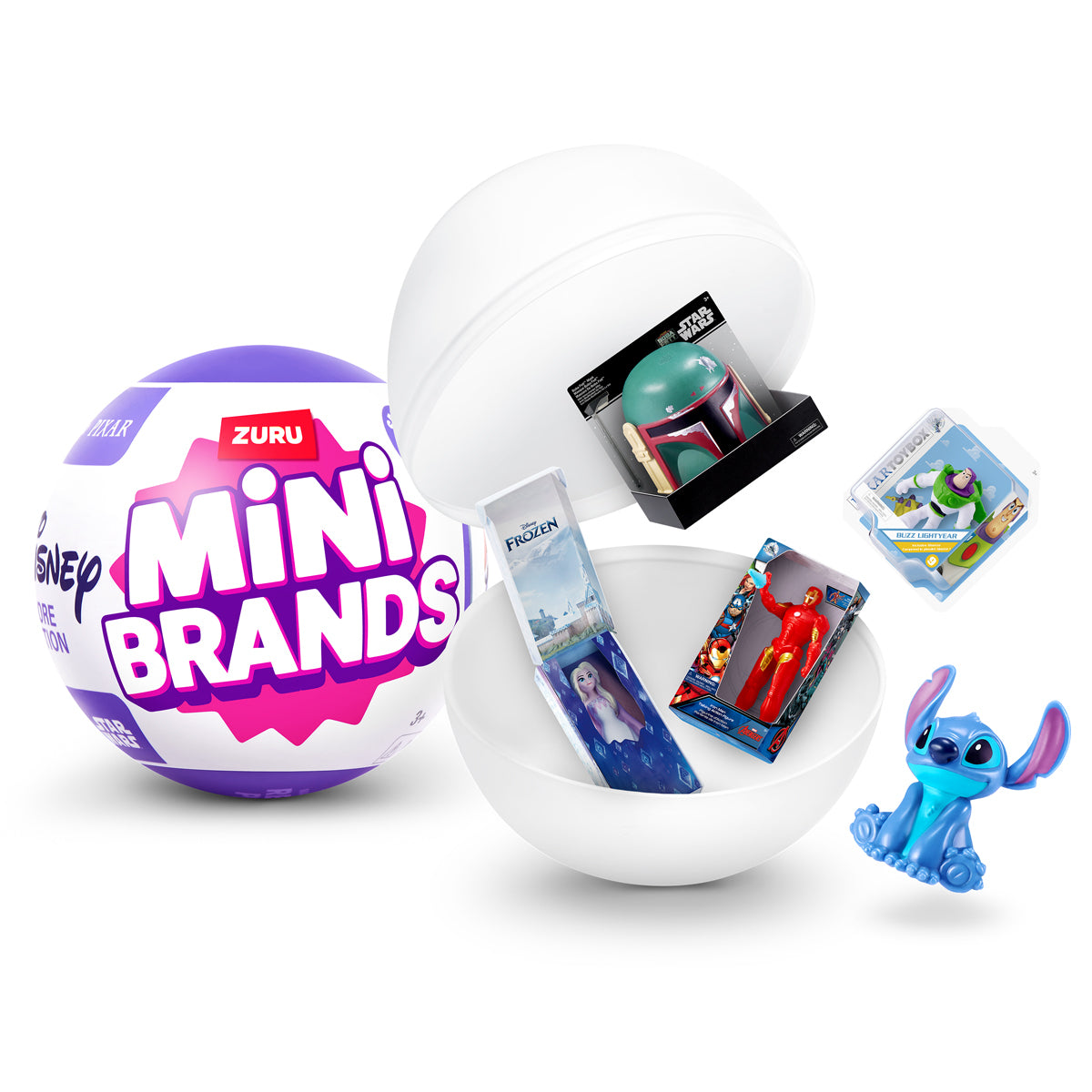 Mini Brands Disney Mystery Capsule by ZURU (Styles Vary)