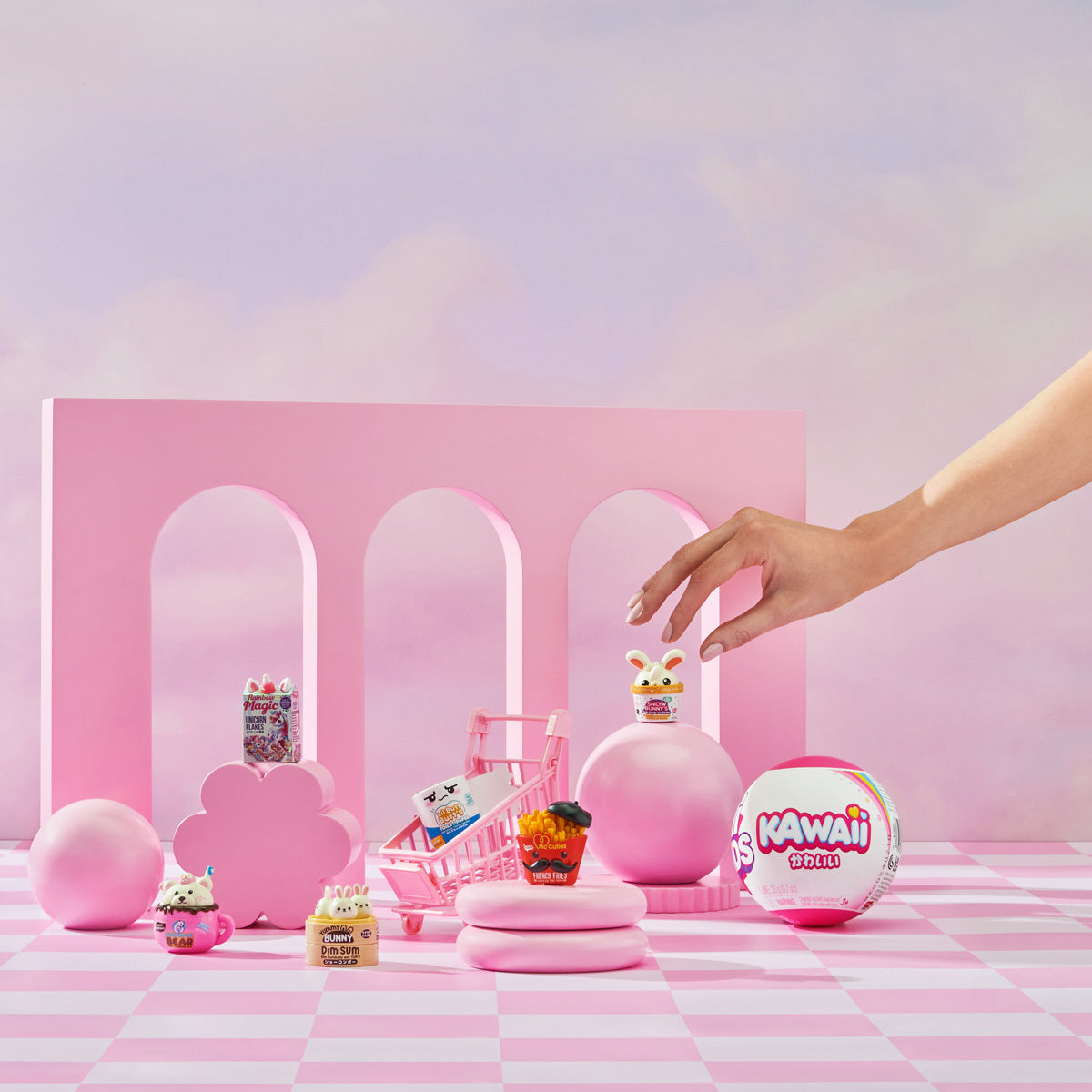 Mini Brands Kawaii Mystery Capsule by ZURU (Styles Vary)