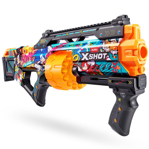 X-Shot Skins Last Stand Sonic the Hedgehog Hyper Spike Blaster - 27M Range