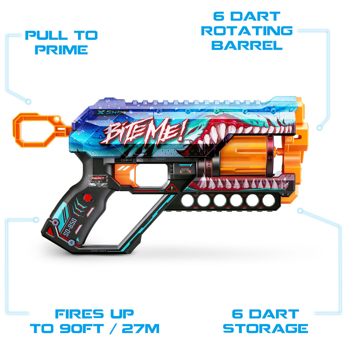 X-Shot Skins Griefer Blaster (Styles Vary) - 27M Range