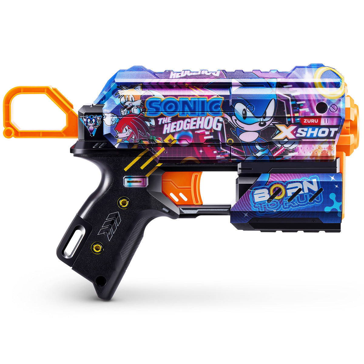 X-Shot Skins Flux Sonic The Hedgehog Blaster (Styles Vary) - 27M Range