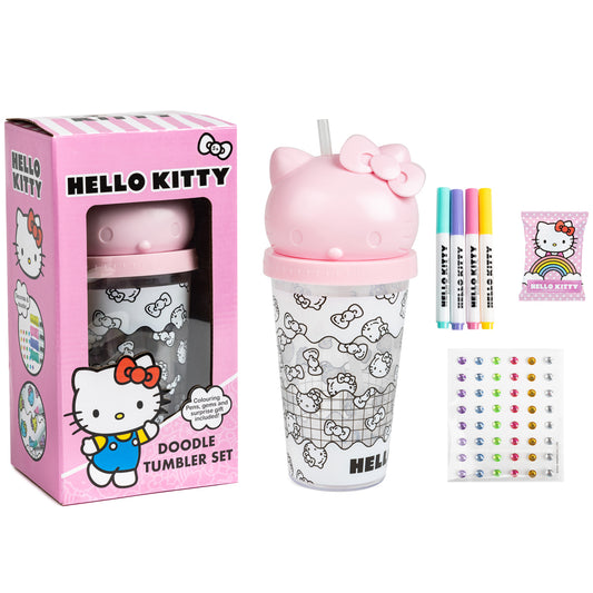 Hello Kitty Decorate Your Own Doodle Tumbler Craft Set