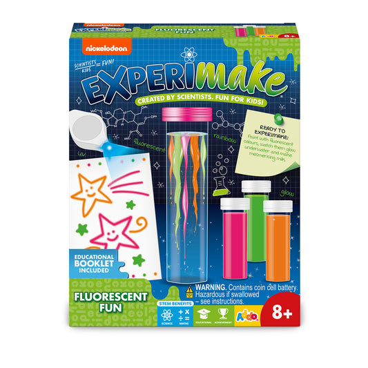 Nickelodeon Experimake Florescent Fun Science Kit