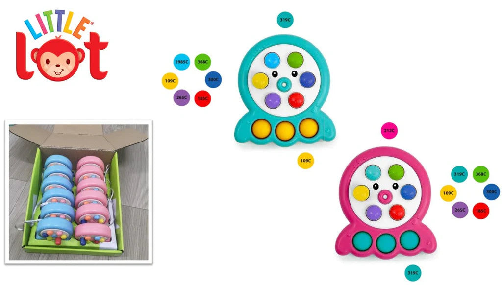 Little Lots Octopus Fidget Toy CDU