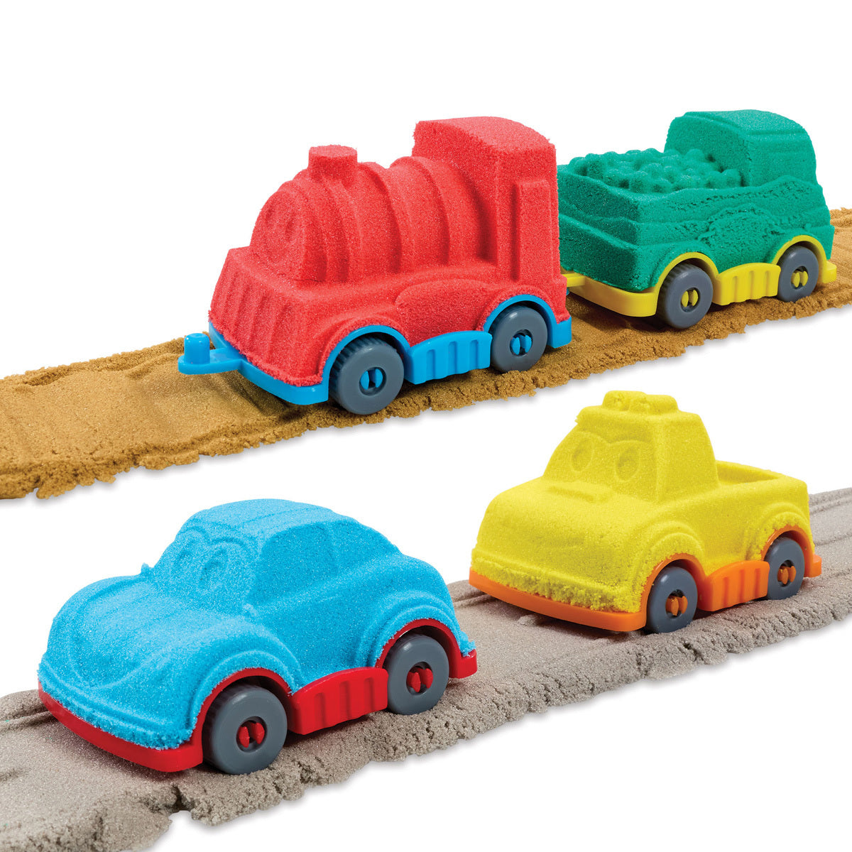 SANDsational Road and Rail Racers Craft Set