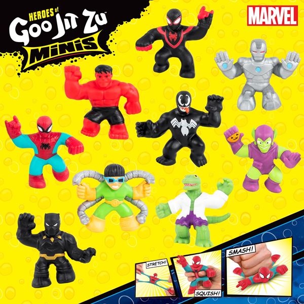 Gojit Heroes of Goo Jit Zu Marvels Mini (Styles Vary) – The Entertainer Pakistan