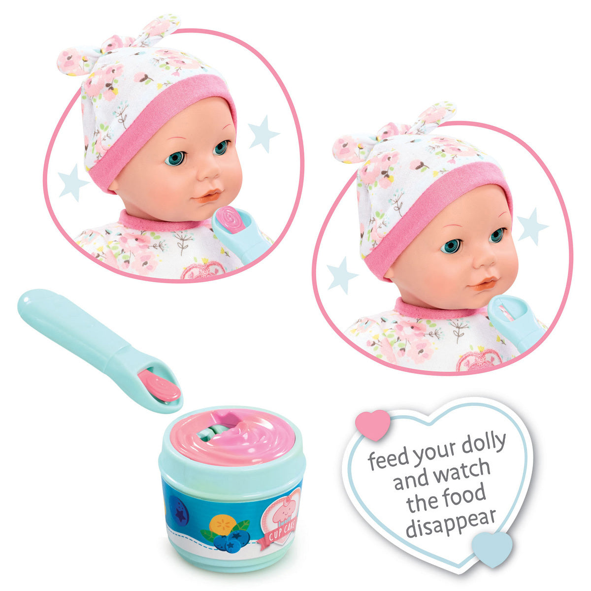 Cupcake Dolly Mealtime Accessories Playset