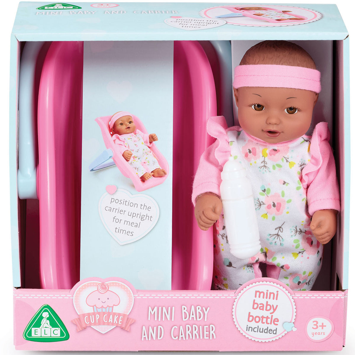 Cupcake Mini Baby Doll and Carrier Playset
