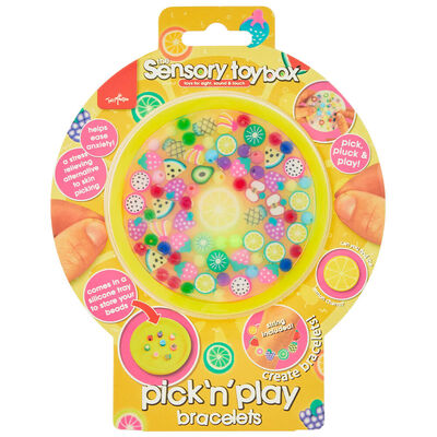 Sensory toybox Pick N Play Fruit bracelets (Styles Vary)