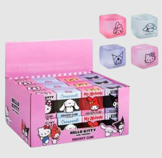 Hello Kitty - Squishy Cube (Styles Vary)