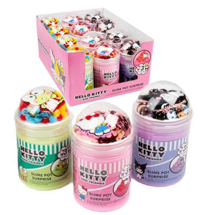 Hello Kitty Slime Pot Surprise (Colored Vary)