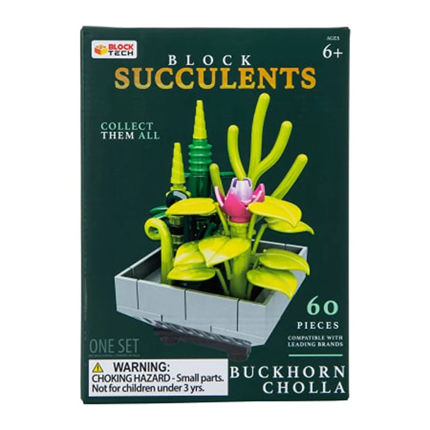 Block Tech Succulents Block Set