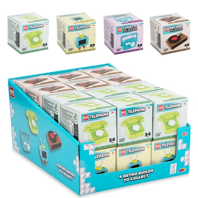 Block Tech Retro Blocks(Characters Vary)