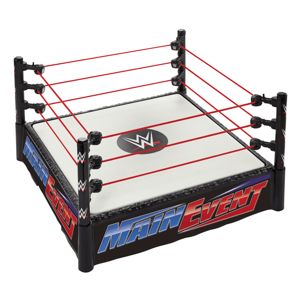WWE Main Event Ring Playset with Ring Labels for WWE Main Event and RAW
