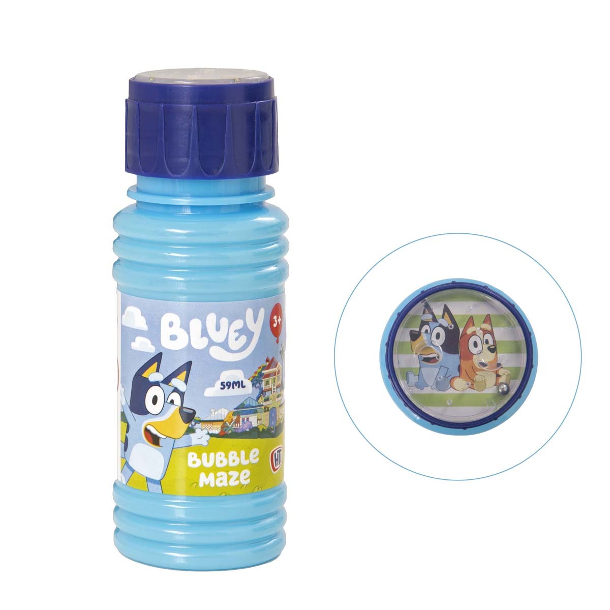 Bluey Maze And Bubble Solution