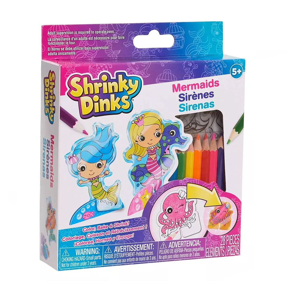 Shrinkydinks Mermaid Friends Craft Set