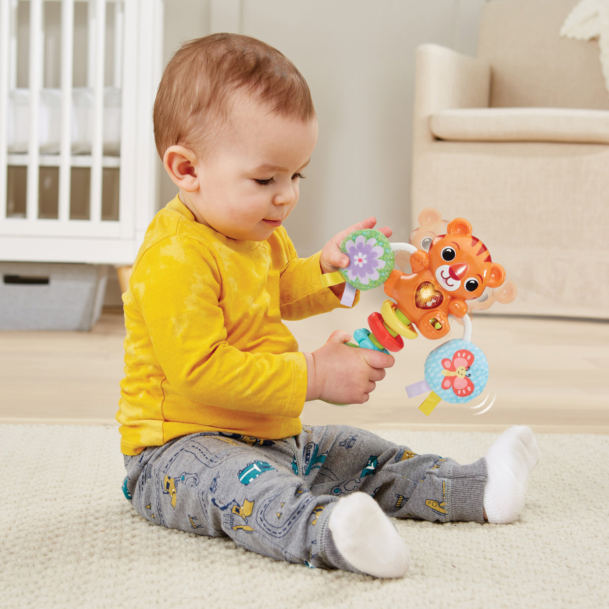 VTech Baby Rattle and Roar Tiger Learning Toy